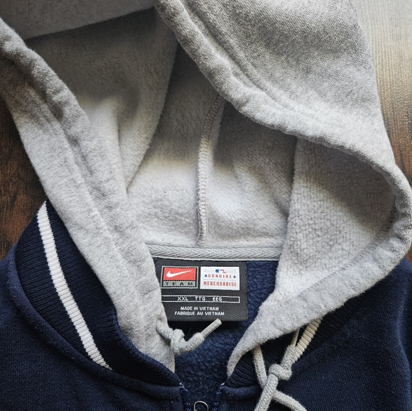 Vintage Team Nike New York Yankees Full-Zip  Sweatshirt Jacket - Picture 6 of 11